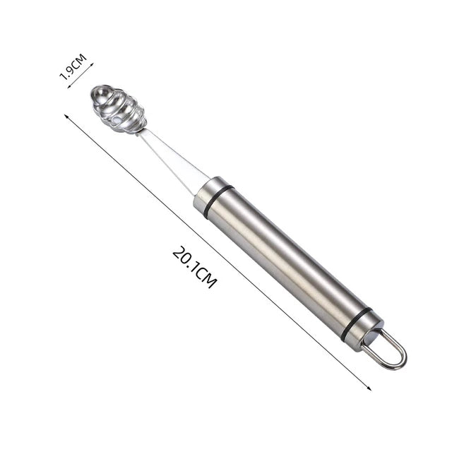 Outil pour fruits et légumes en acier inoxydable, éplucheur de pommes de terre, coupe-pomme, cuillère à Melon, grattoir à écailles de poisson, accessoires de cuisine à domicile