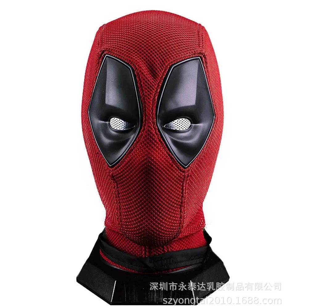 Deadpool Mask Cosplay Costume Nylon Headgear Knitted Cotton Mesh Helmet Halloween Party Carnival Costume Props Masks Gifts