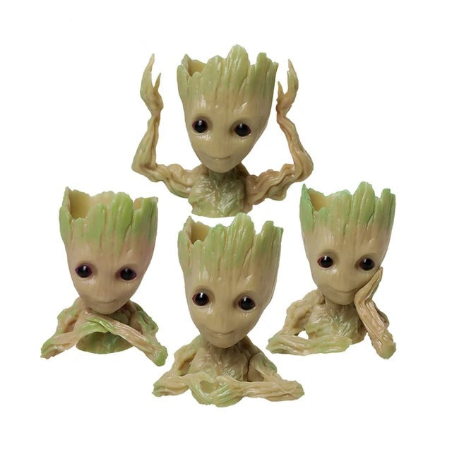 Home Decoration Crafts Miniature Model Office Desktop Display Cartoon Groot Figurines Handicrafts Decor Tree Man Ornament 5CM