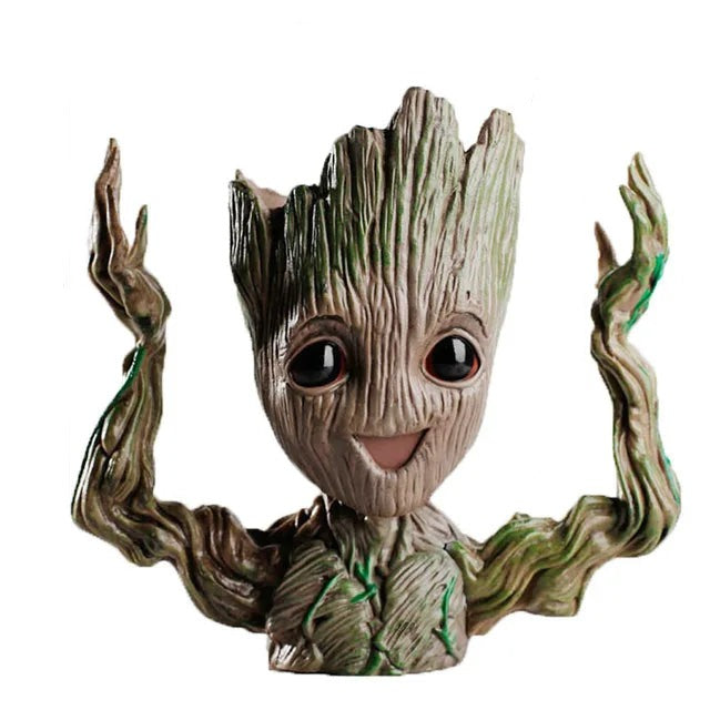 Home Decoration Crafts Miniature Model Office Desktop Display Cartoon Groot Figurines Handicrafts Decor Tree Man Ornament 5CM