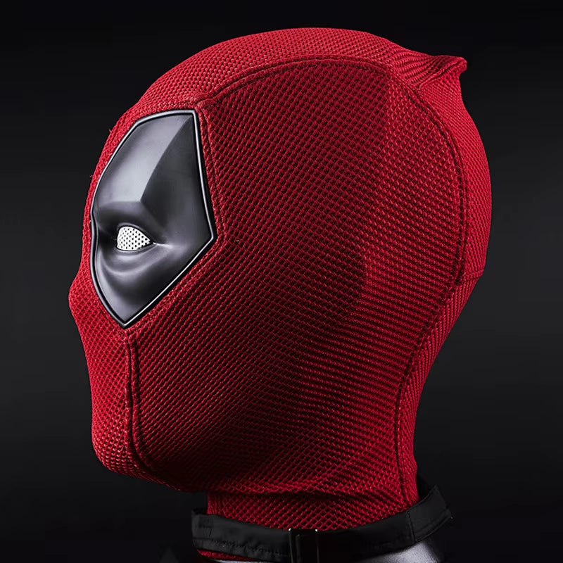 Hot Sale Deadpool Head Cover Halloween Adult Headgear Decor Full Face Mask Knitted Cotton Mask