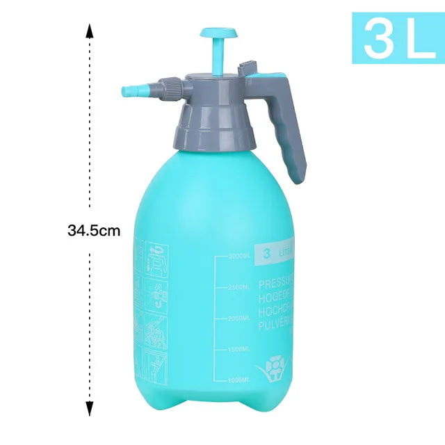 1-Piece Hand Pressure Water Sprayer Trigger Air Pump Garden Disinfection Sprayers Spray Bottle Car Cleaning Sprayer Watering Can