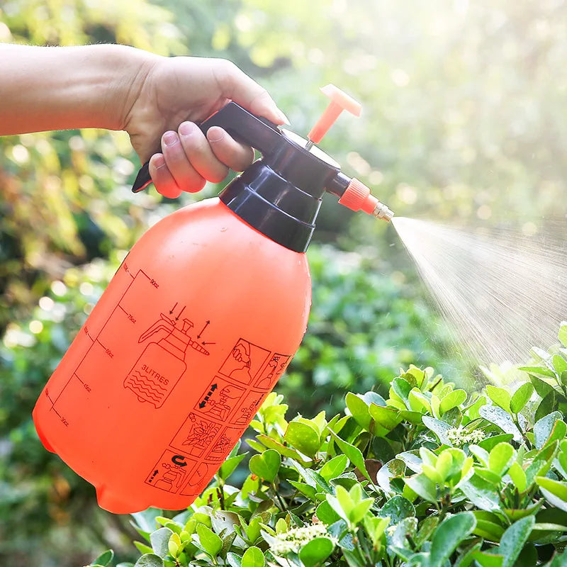 Rociador de agua a presión de la mano, bomba de aire con gatillo, pulverizadores de desinfección para jardín, botella pulverizadora, rociador de limpieza para coche, regadera, 1 pieza