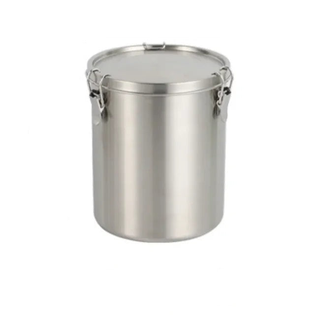 520/1000/1600/2500ml Stainless Steel Tanks Sealed Pasta Fruit Cereal Multigrain Tea Coffee Kitchen Food Storage Containers