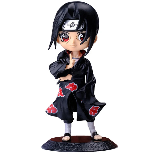 Figuras de anime de 6 pulgadas inspiradas en Naruto: Sakura Kakashi Gaara Sasuke Itachi 