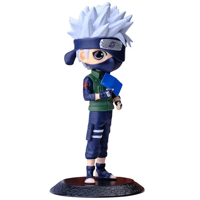 Figuras de anime de 6 pulgadas inspiradas en Naruto: Sakura Kakashi Gaara Sasuke Itachi 