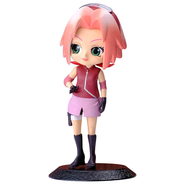 Figurines d'anime de 6 pouces inspirées de Naruto-Sakura Kakashi Gaara Sasuke Itachi 