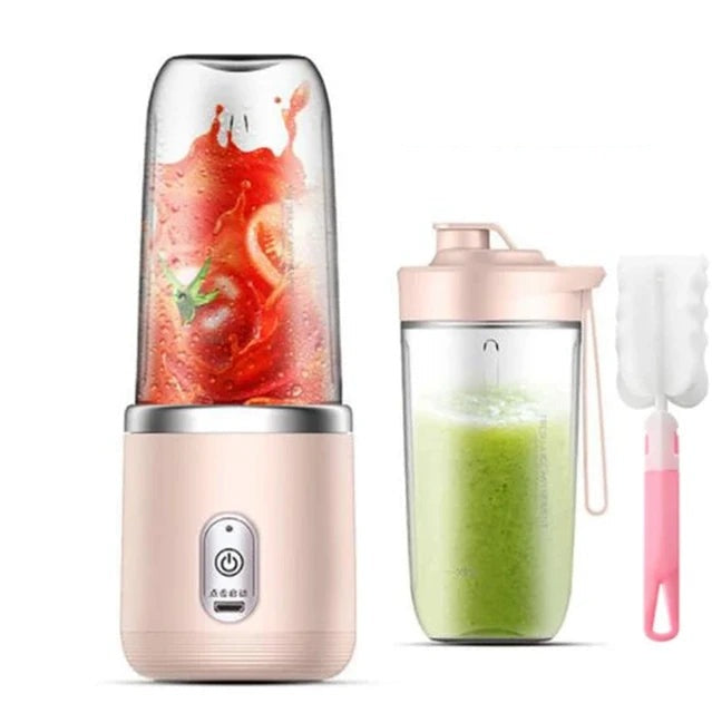 Portable 400ml Mini Electric Fruit Juicer USBCharging Lemon Orange Fruit Juicing Cup Smoothie Blender Machine kitchen appliances