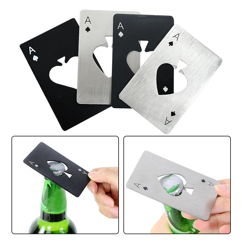 Bottle Opener Stainless Steel Credit Card Size