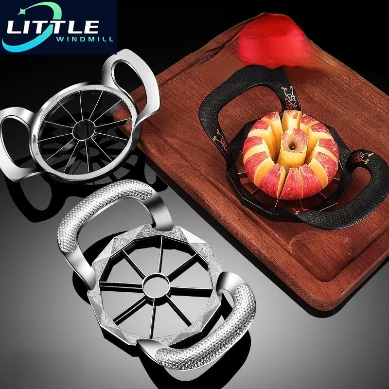 Home 8/12 Blade Stainless Steel Apple Cutting Knife Pear Peeler Slicer Fruit Utensils Coring Tool Accessories Cook Gadget