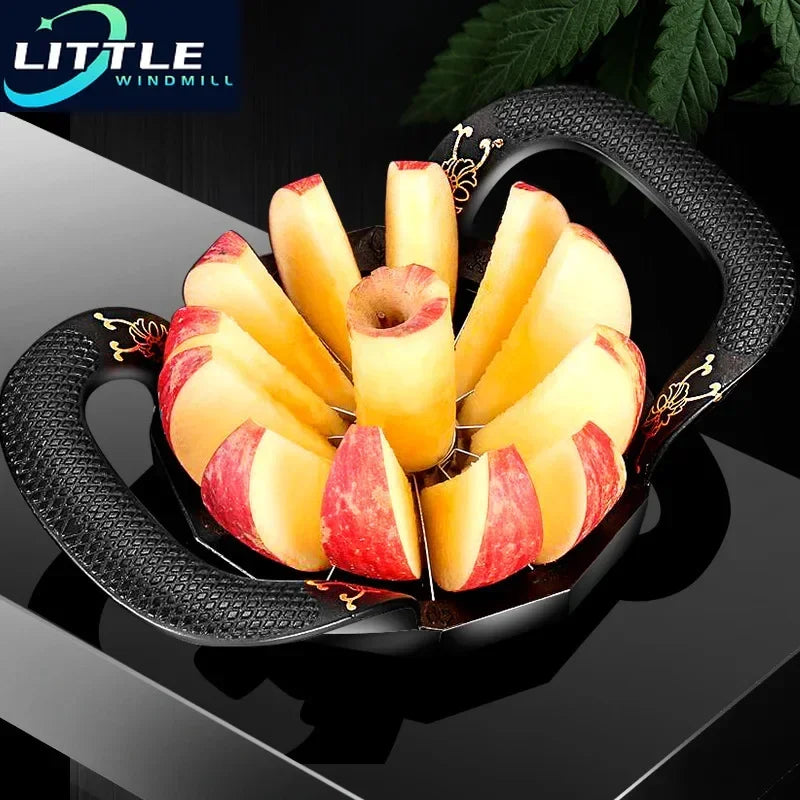 Home 8/12 Blade Stainless Steel Apple Cutting Knife Pear Peeler Slicer Fruit Utensils Coring Tool Accessories Cook Gadget