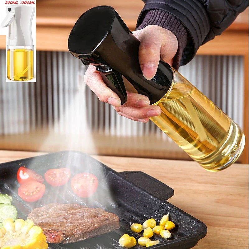 Bouteille de pulvérisation de distributeur d'huile 200 ml 300 ml pour la cuisine barbecue