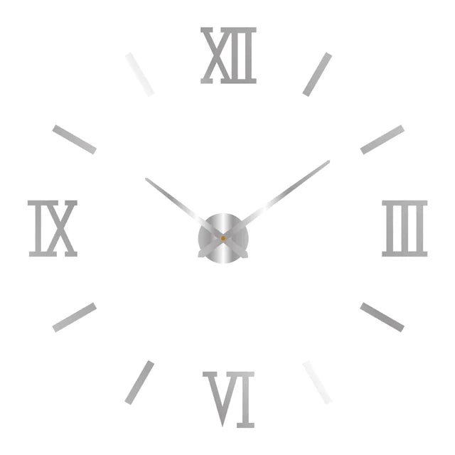 Modern Design Large Wall Clock 3D DIY Quartz Clocks Fashion Watches Acrylic Mirror Stickers Living Room Home Decor Horloge 100-130cm