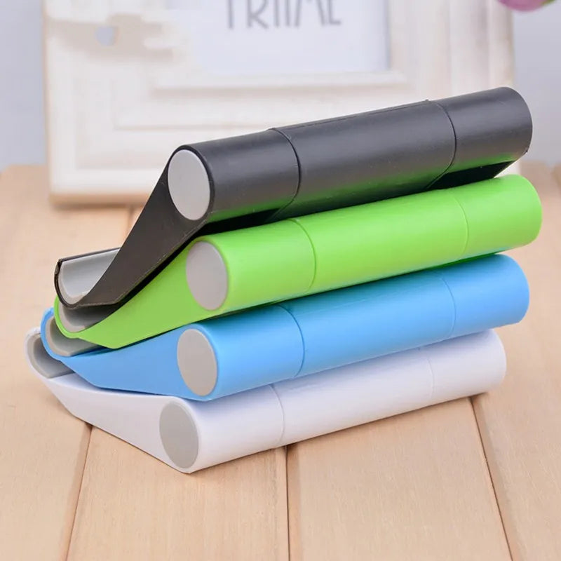 Kitchen Gadgets Mini Foldable Portable Phone Tablet Holder For Kitchen Removable Shelf Storage Rack Stand Decoration Accessories