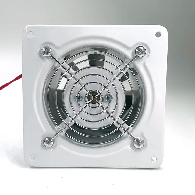 220V 110V 4 Inch Metal Duct Exhaust Fan Mini Bathroom Toilet Air Ventilation Wall Fan