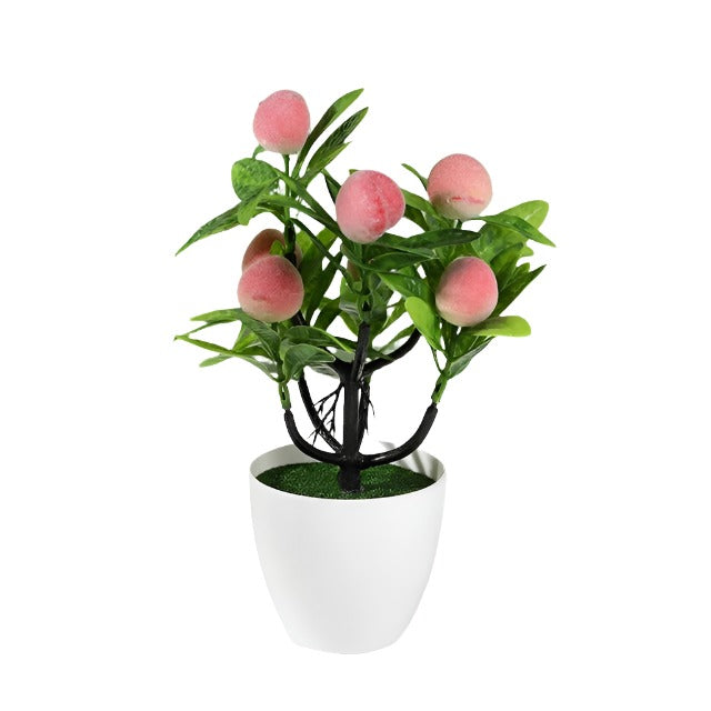 Plantes artificielles en plastique bonsaï petit arbre Simulation Pot ornements de Table en Pot Arrangement de jardin de fleurs décor de Table à la maison 