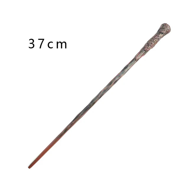 25 baguettes magiques enchanteresses de Cosplay Potter - Baguettes de jouets et d'accessoires à noyau en métal et en fer