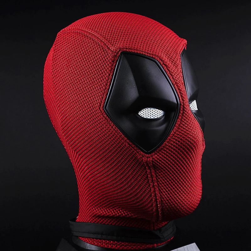 Hot Sale Deadpool Head Cover Halloween Adult Headgear Decor Full Face Mask Knitted Cotton Mask