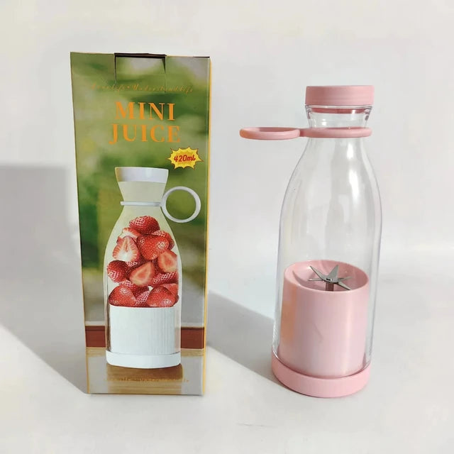 Newly design fresh fruits mixer smoothie bottle mini fast juice juicer portable blender