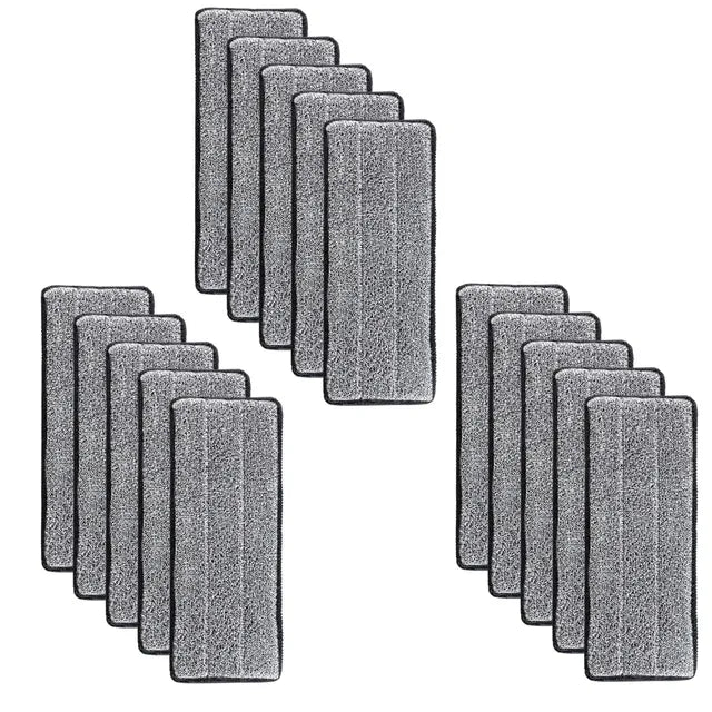 3-20pcs Microfiber Mop Pad Replacement Microfiber Washable Spray Mop Dust Mop Household Mop Head Cleaning pad grey color