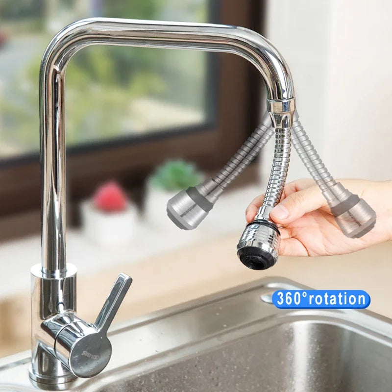 Extensor de grifo de cocina con ajuste de 360°, modo Dual, ahorro de agua, extensor de grifo presurizado, pulverizador de filtro, dispositivo de cocina y baño