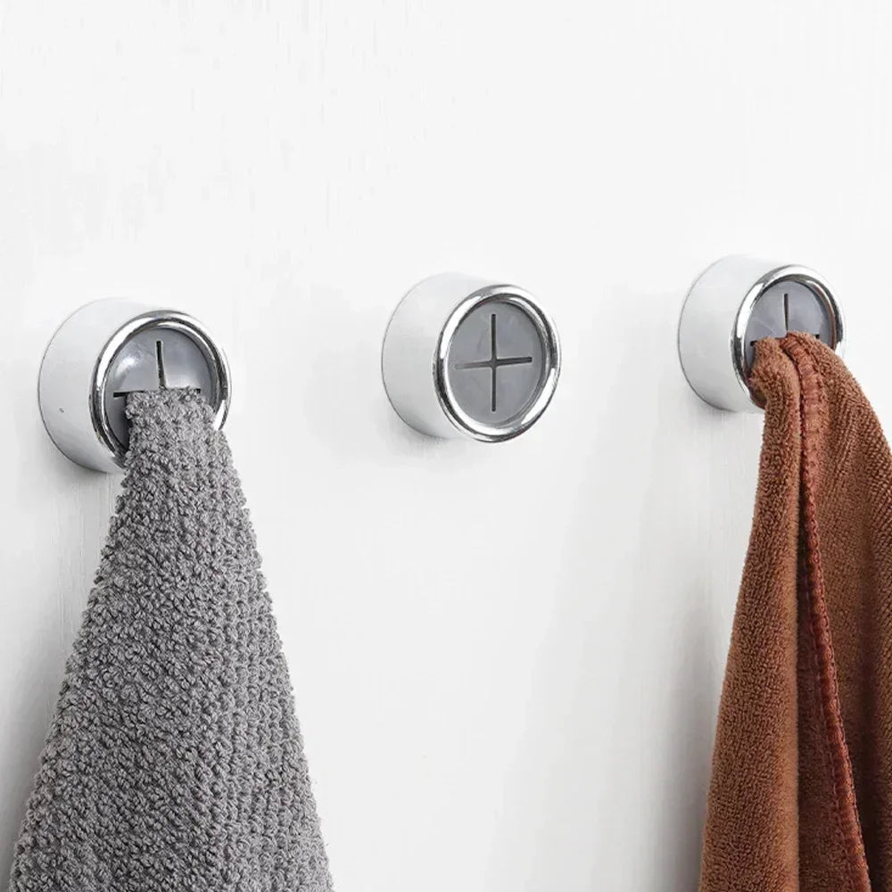 4/1Pcs Self Adhesive Towel Plug Holder Wall Mounted Bathroom Organizers Towel Hooks Storage Rack Kitchen Rags Dishcloth Clips