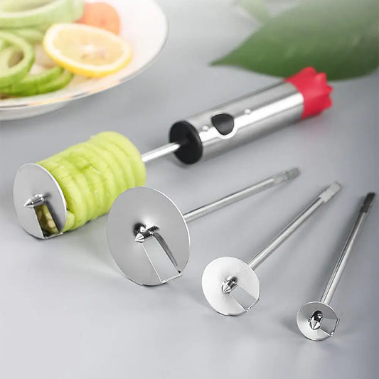 1 Set Vegetable Drill Kitchen Fruit Vegetable Rotate Core Remove Device Vegetables Dig Hole Device Home Kitchen Accessories