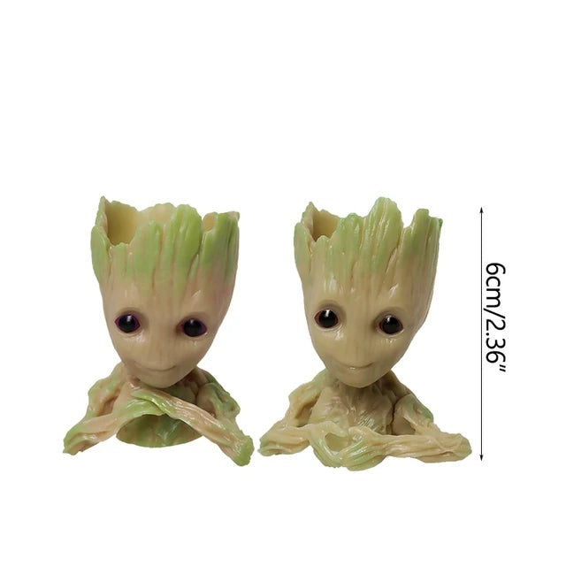 Home Decoration Crafts Miniature Model Office Desktop Display Cartoon Groot Figurines Handicrafts Decor Tree Man Ornament 5CM