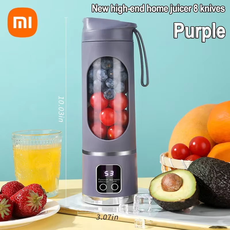 Xiaomi Electric Juicer Mini Portable Blender Fruit Mixers Fruit Extractors Multifunction Juice Maker Machine Smoothies Mixer