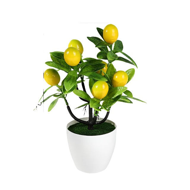 Plantes artificielles en plastique bonsaï petit arbre Simulation Pot ornements de Table en Pot Arrangement de jardin de fleurs décor de Table à la maison 