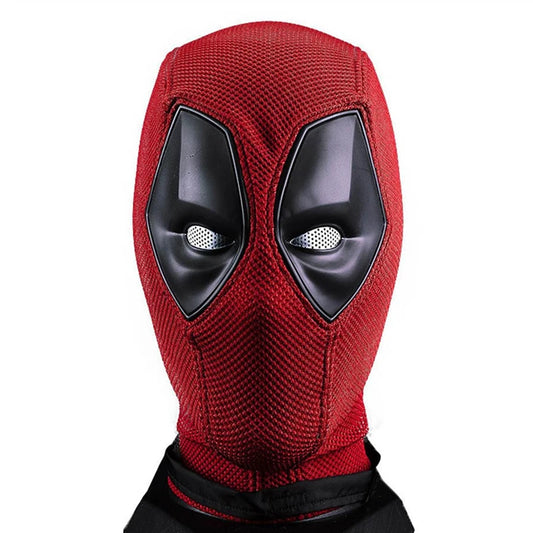 Hot Sale Deadpool Head Cover Halloween Adult Headgear Decor Full Face Mask Knitted Cotton Mask