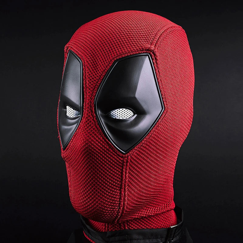 Hot Sale Deadpool Head Cover Halloween Adult Headgear Decor Full Face Mask Knitted Cotton Mask