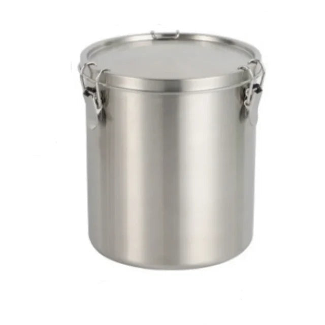 520/1000/1600/2500ml Stainless Steel Tanks Sealed Pasta Fruit Cereal Multigrain Tea Coffee Kitchen Food Storage Containers