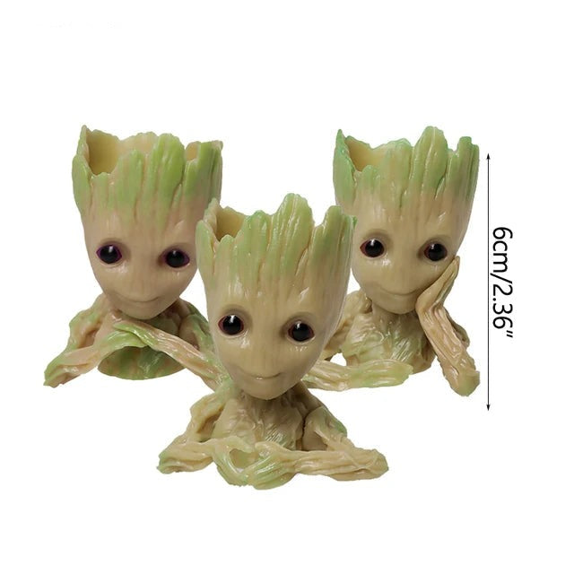 Home Decoration Crafts Miniature Model Office Desktop Display Cartoon Groot Figurines Handicrafts Decor Tree Man Ornament 5CM