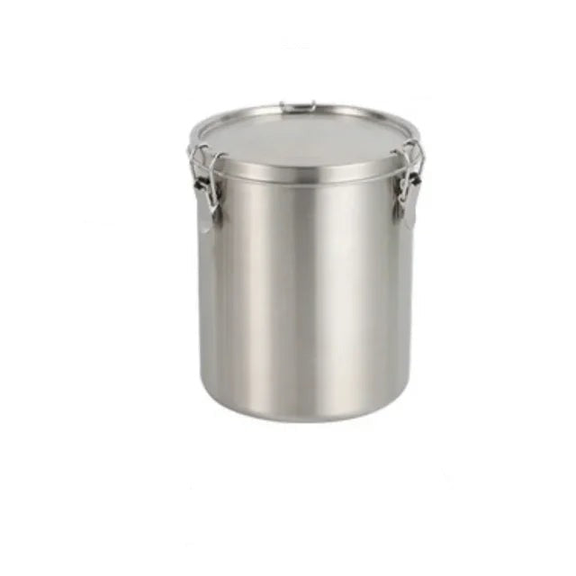 520/1000/1600/2500ml Stainless Steel Tanks Sealed Pasta Fruit Cereal Multigrain Tea Coffee Kitchen Food Storage Containers