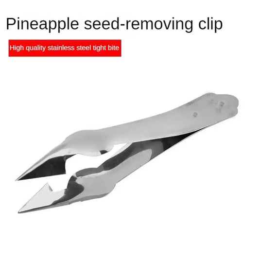 1Pc Stainless Steel Pineapple Clip Pineapple Seed Clip Strawberry Eye Melon Fruit Seed Cutter Knife Kitchen Gadgets Accessories