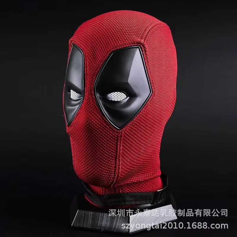 Deadpool Mask Cosplay Costume Nylon Headgear Knitted Cotton Mesh Helmet Halloween Party Carnival Costume Props Masks Gifts