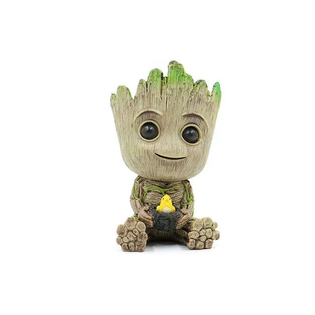 Home Decoration Crafts Miniature Model Office Desktop Display Cartoon Groot Figurines Handicrafts Decor Tree Man Ornament 5CM