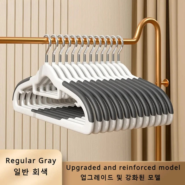 Anti Slip Hanger Household Clothes Hanger Plastic Non Marking and Anti Slip Hanger Clothing Rack Drying Rack for Clothes