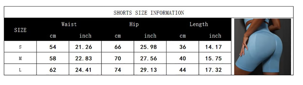 Seamless Shorts for Women Yoga Shorts Push up Booty Workout Gym Shorts Fitness High Waist Sports Short Women Clothing