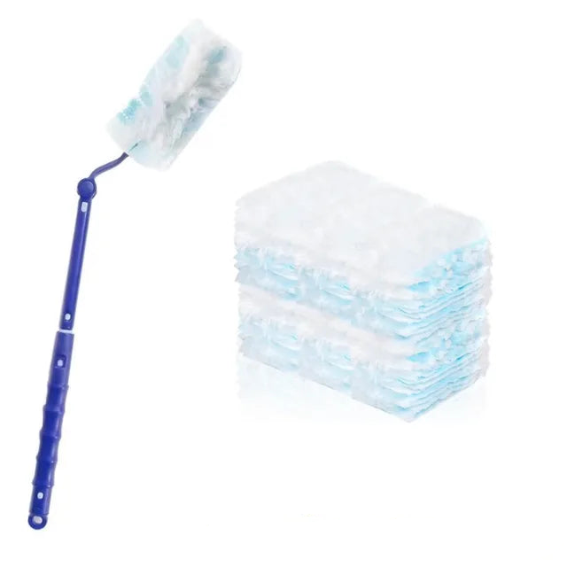 Disposable Dusters with Replace Heads Scalable Cleaning Brush Duty Duster Refills Electrostatic Duster Home Office Cleaning Tool