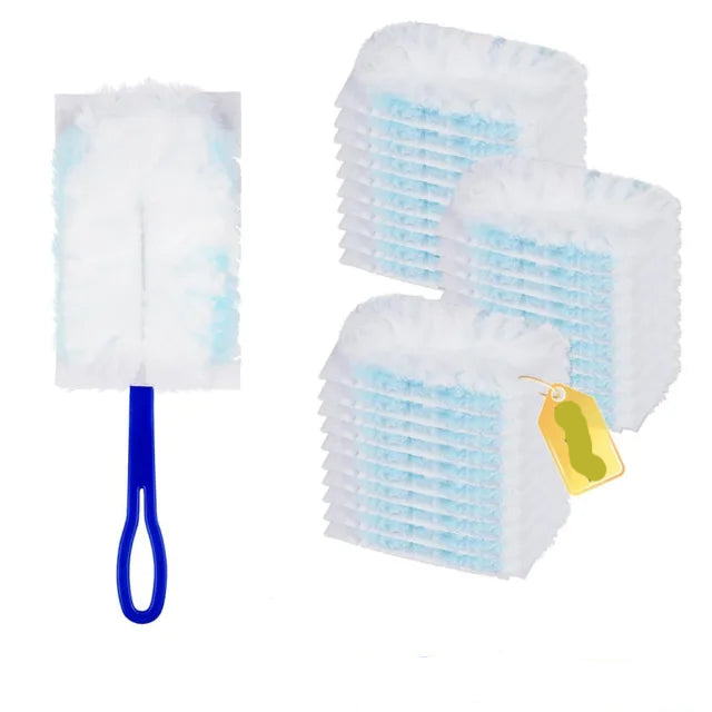 Disposable Dusters with Replace Heads Scalable Cleaning Brush Duty Duster Refills Electrostatic Duster Home Office Cleaning Tool