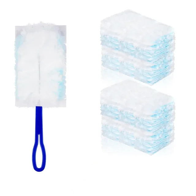 Disposable Dusters with Replace Heads Scalable Cleaning Brush Duty Duster Refills Electrostatic Duster Home Office Cleaning Tool