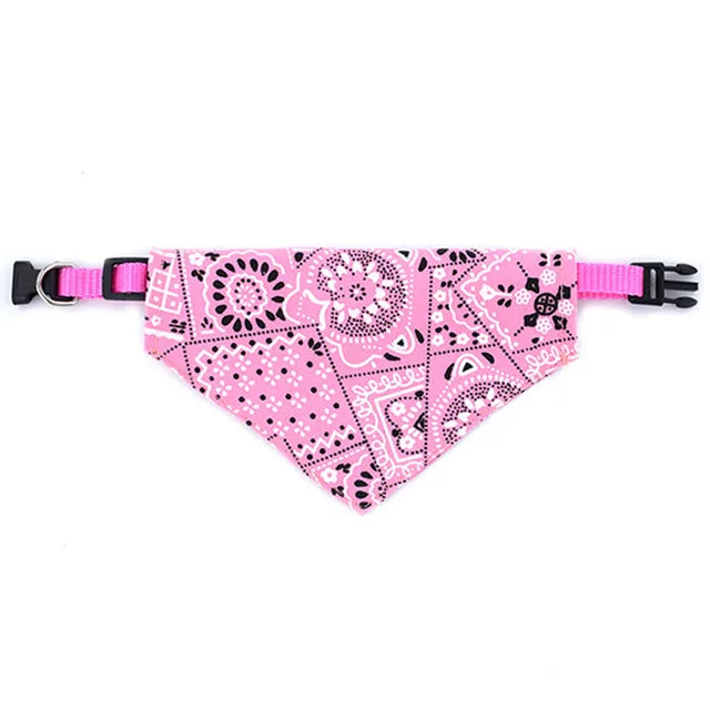 Collier Bandana pour chien, écharpe, mouchoir Adj pour chiot et chat, taille SML