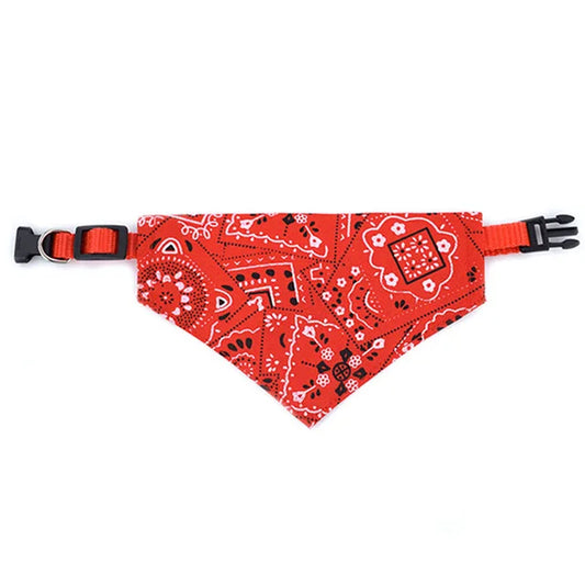 Collier Bandana pour chien, écharpe, mouchoir Adj pour chiot et chat, taille SML