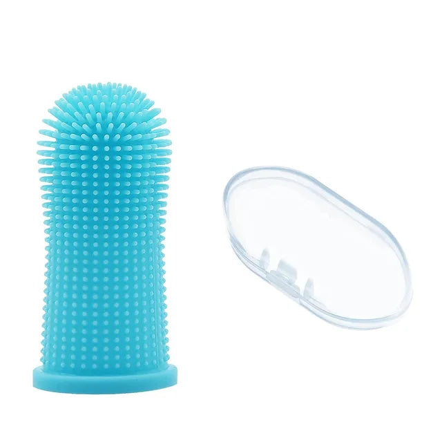 Brosse à dents Super douce pour animaux de compagnie, nettoyage doux des dents pour chiens et chats