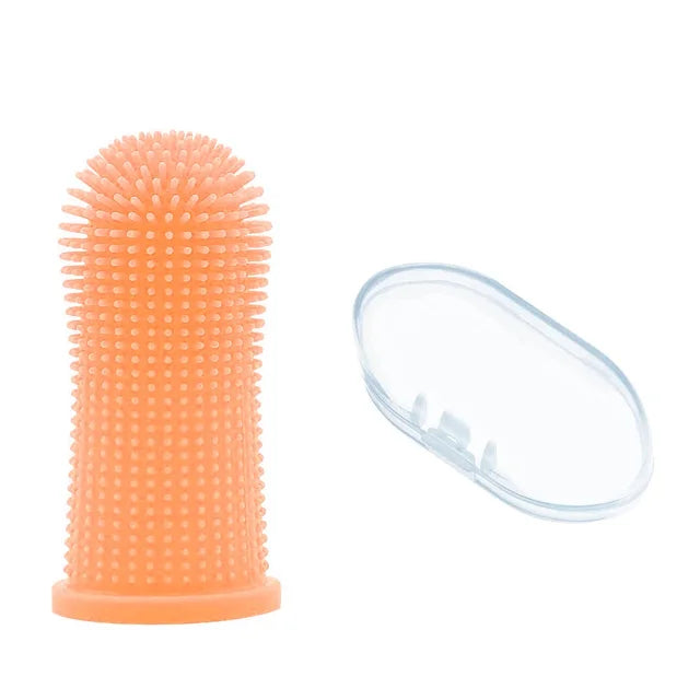 Brosse à dents Super douce pour animaux de compagnie, nettoyage doux des dents pour chiens et chats