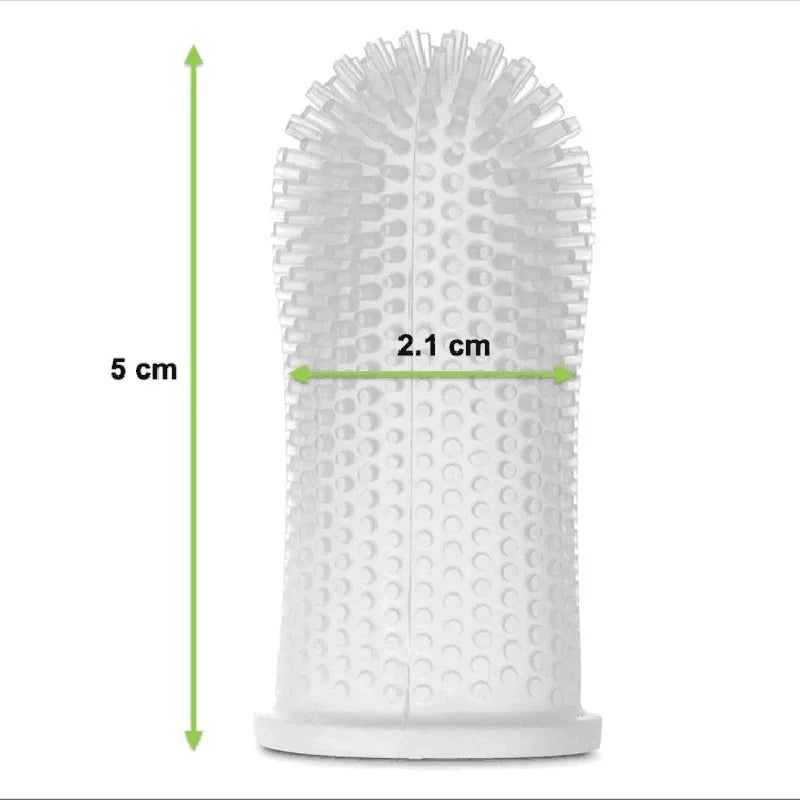 Brosse à dents Super douce pour animaux de compagnie, nettoyage doux des dents pour chiens et chats