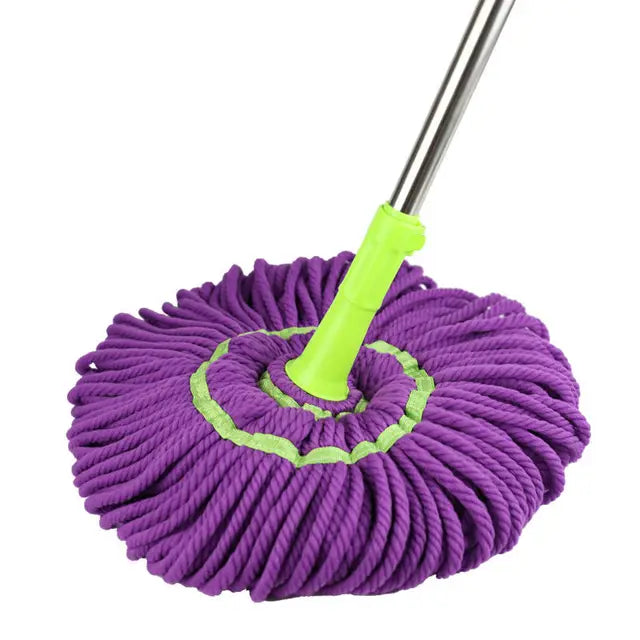 Easy Self Wringing Twist Mop,Microfiber Squeeze Mop,Replacement Mop Head,Dry & Wet Mop For Hardwood,Tile & Floor Cleaning