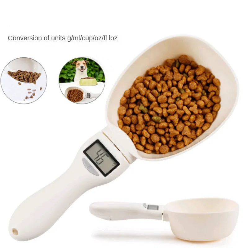 Measuring Scale Spoon Electronic Pet Food Tool with Digital Display